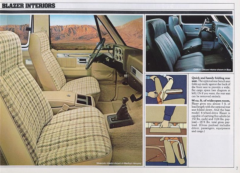 1982 Chevrolet Blazer Brochure Page 3